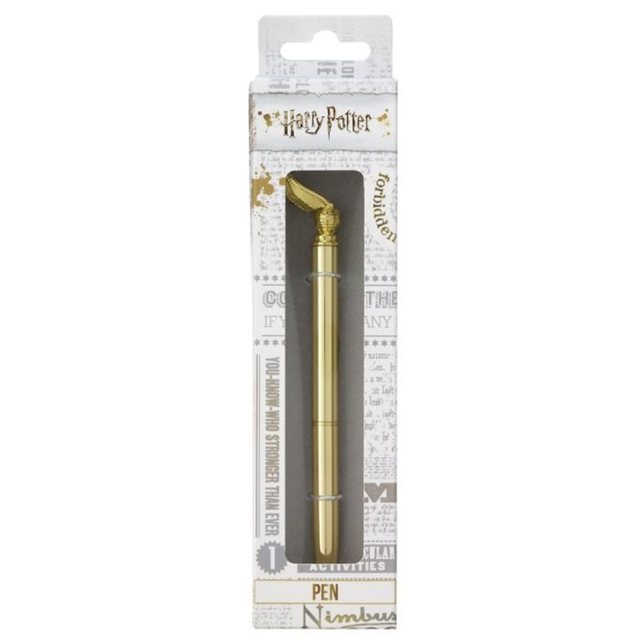 Kantoor Carat | Harry Potter - Golden Snitch - Metal Pen