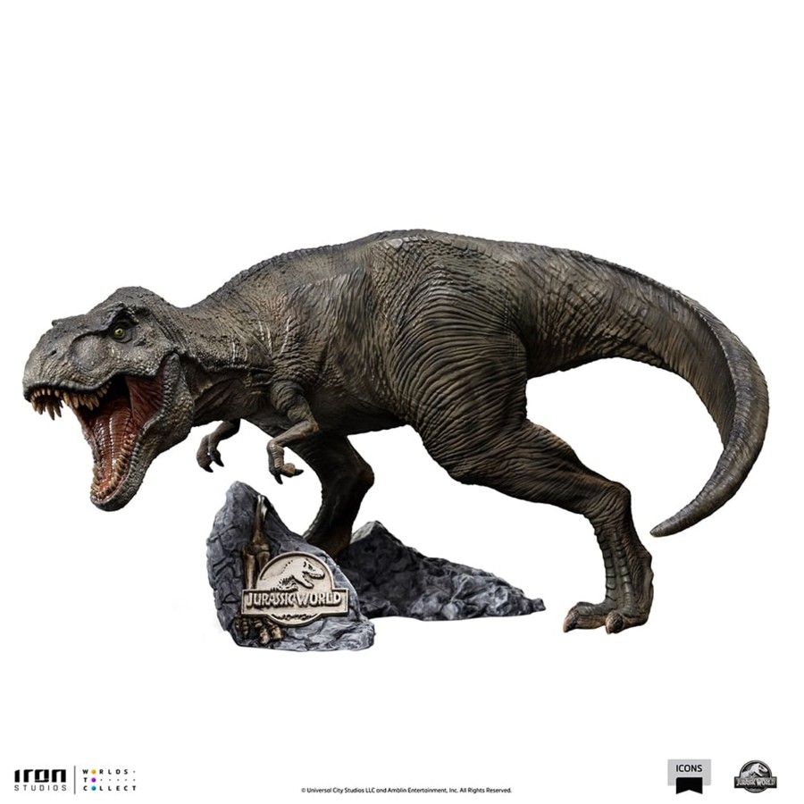 Figuren Iron Studios | Jurassic World - T-Rex - Statue Icons 13Cm