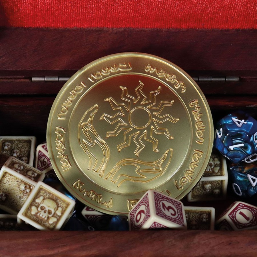 Decoratie Fanattik | Dungeons & Dragons - Gold Plated Collector Medallion