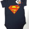 Kleding H.O. | Superman - Baby Body Logo - Navy (12 Month)