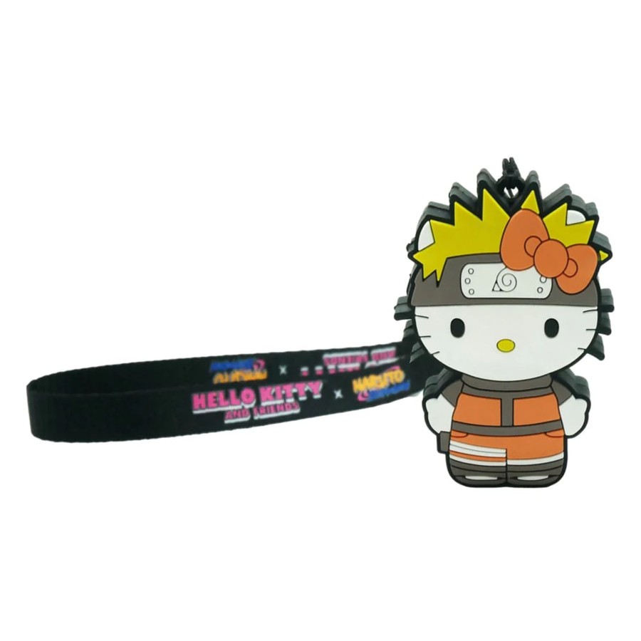 Accessoires Teknofun | Naruto X Hello Kitty - Pvc Keychain - 6Cm