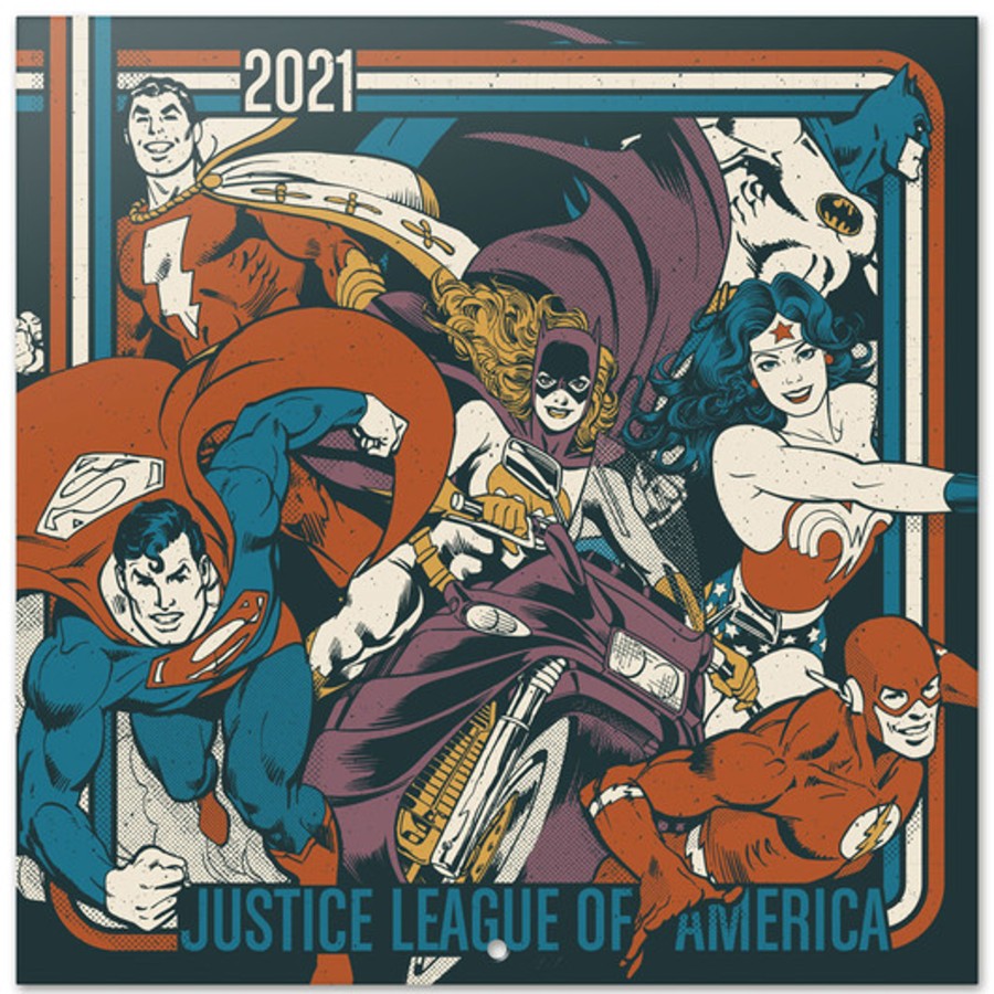 Kantoor ShopForGeek | Dc Comics - Justice League Of America - Calendar 2021 '30X30Cm'