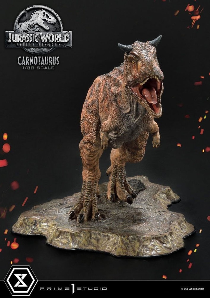 Figuren Prime 1 Studio | Jurassic World Fall King. - Carnotaurus - Statue '16X33X14Cm'