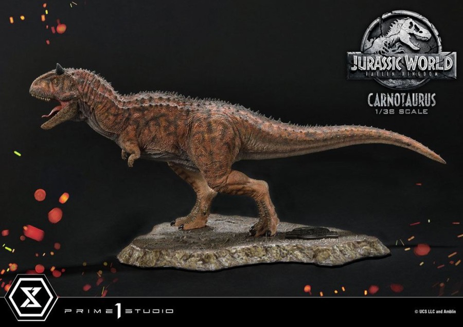 Figuren Prime 1 Studio | Jurassic World Fall King. - Carnotaurus - Statue '16X33X14Cm'