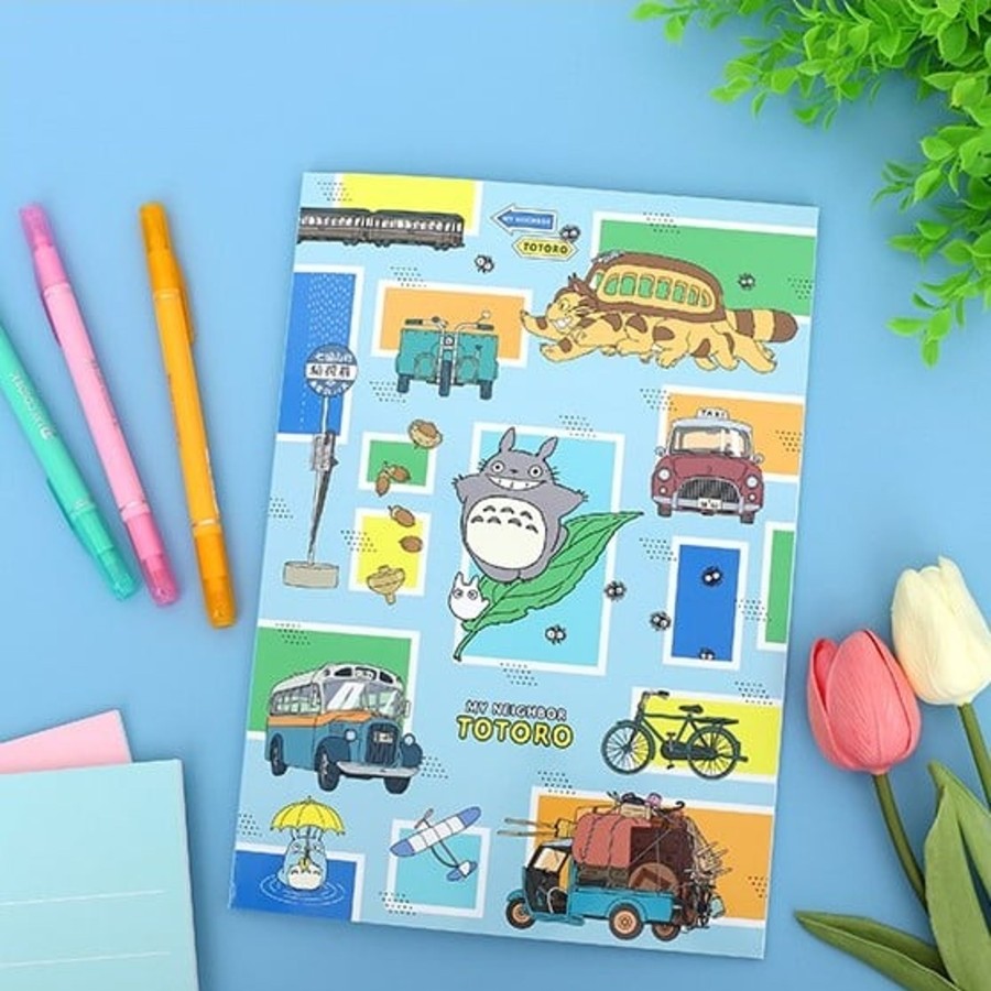 Kantoor Benelic / Studio Ghibli | My Neighbor Totoro - Vehicles - Notebook 18.2X25.7Cm 48P