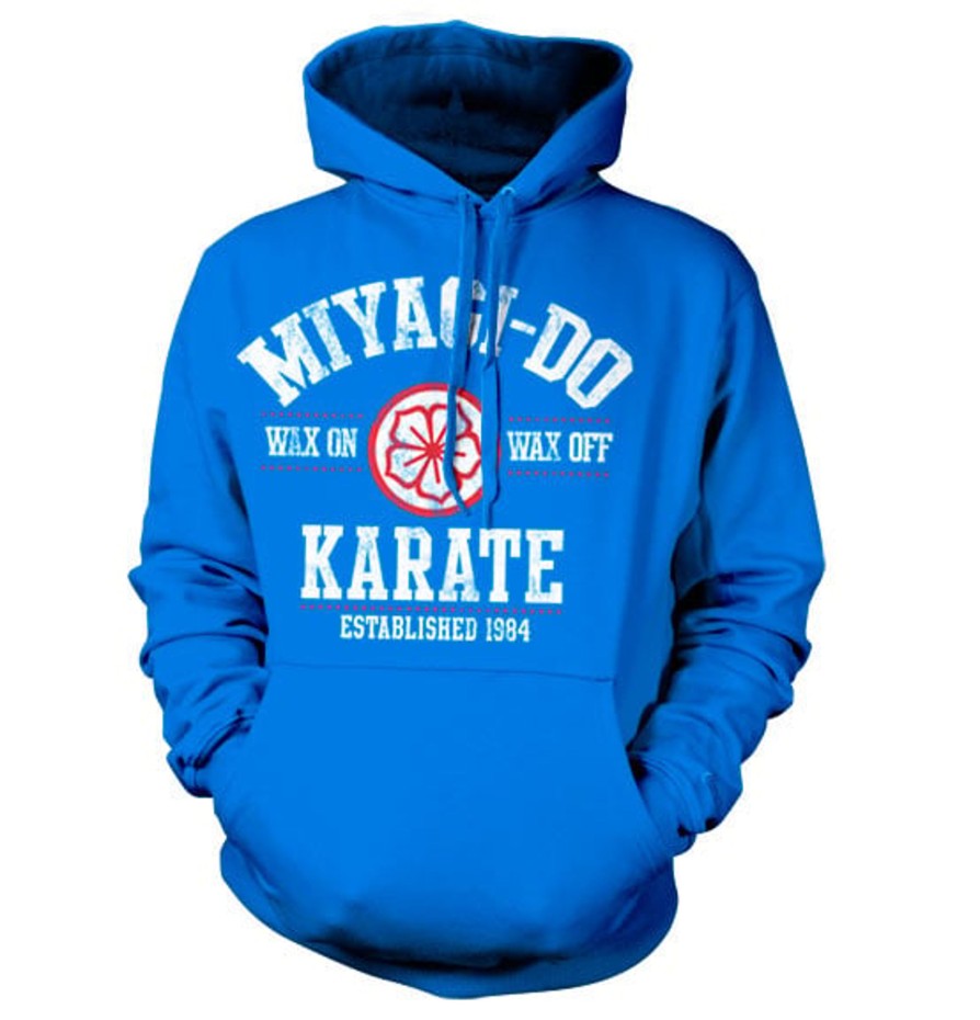 Kleding H.O. | Karate Kid - Miyagi-Do Karate 1984 Hoodie - Blue (S)