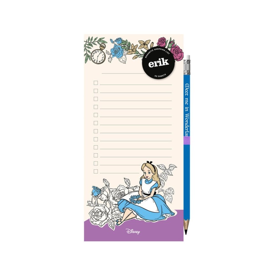 Kantoor Grupo Erik | Disney - Alice - Magnetic Shopping List + Pencil