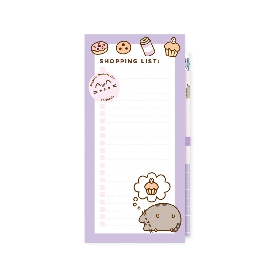 Kantoor Grupo Erik | Pusheen - Magnetic Shopping List + Pencil