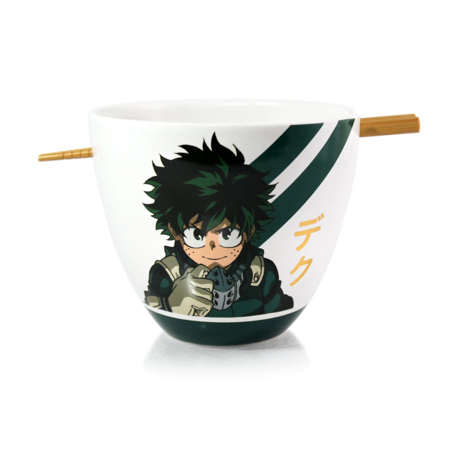 Keuken Just Funky | My Hero Academia - Ramen Bowl With Chopstick 470Ml - Izuku Midoriya