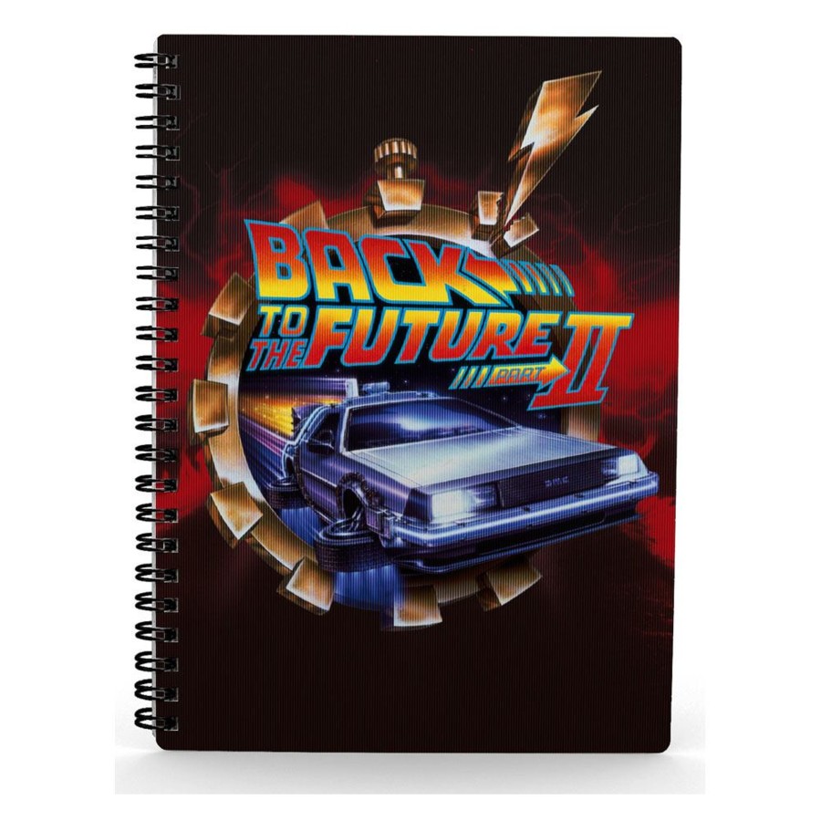 Kantoor SD Toys | Back To The Future 2 - 3D Lenticular Effect Notebook - A5