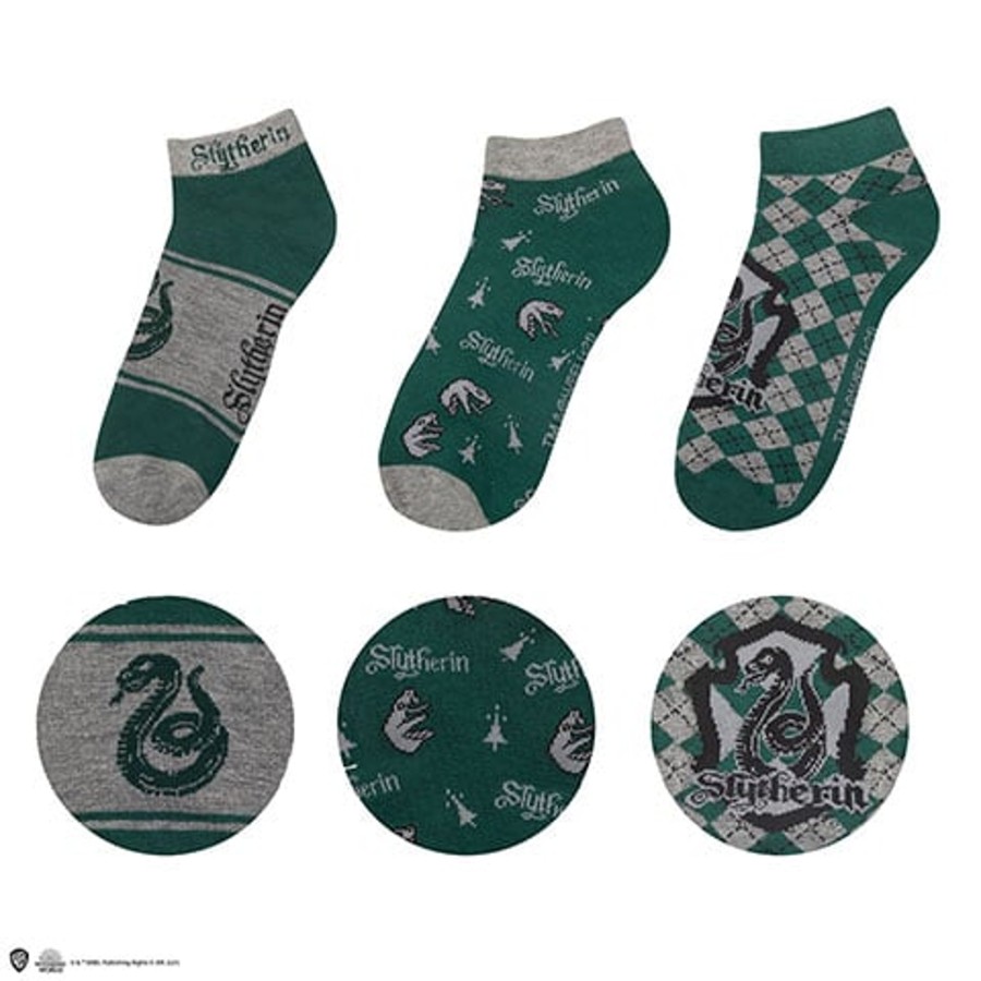 Kleding Cinereplicas | Harry Potter - Slytherin - 3 Pack Socks