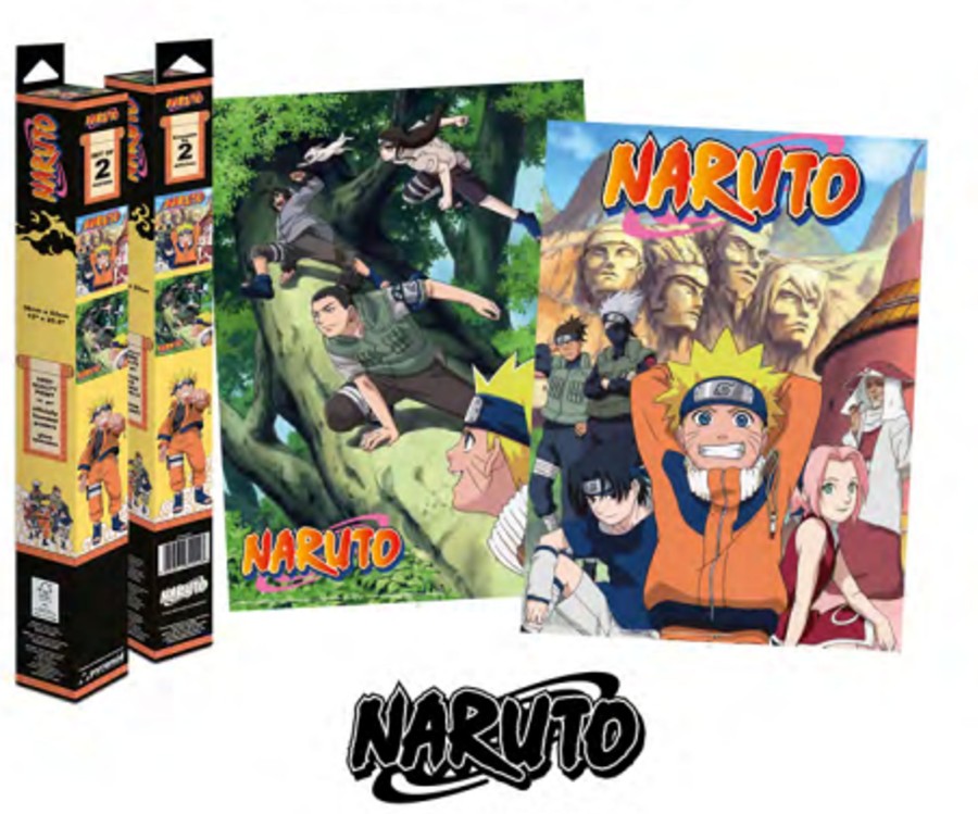 Decoratie Pyramid | Naruto - Konoha'S Ninja - 2 Posters 52 X 38Cm Set