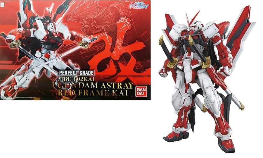 Figuren Bandai Model Kit | Gundam - Pg 1/60 Gundam Astray Red Frame Kai - Model Kit - 30Cm