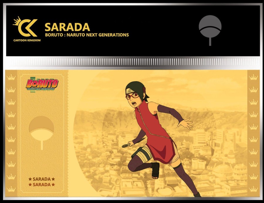 Decoratie Cartoon Kingdom | Boruto - Sarada - Golden Ticket