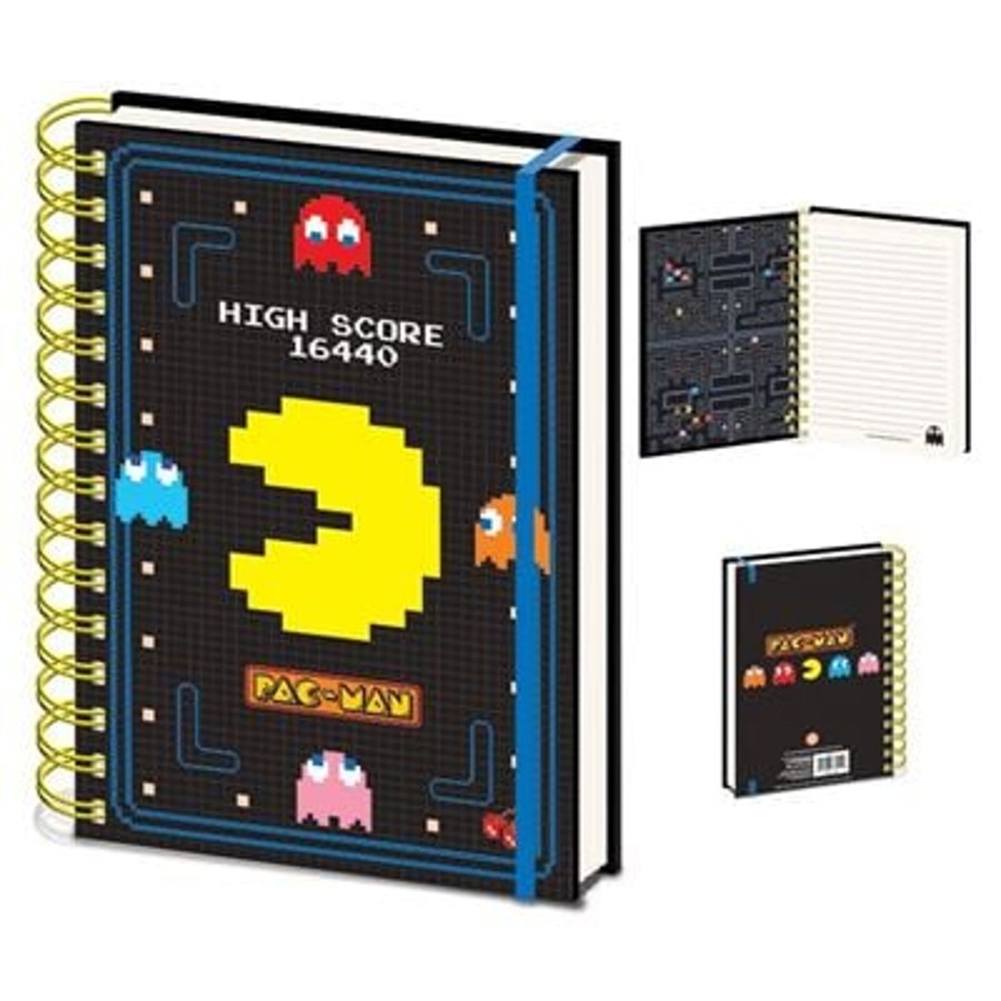 Kantoor Pyramid | Pac-Man - High Score - A5 Wiro Notebook