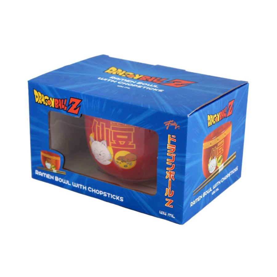 Keuken Just Funky | Dragon Ball - Ramen Bowl With Chopstick 470Ml - Red Cat