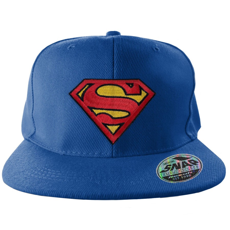 Accessoires H.O. | Superman - Logo - Standard Snapback Cap Blue