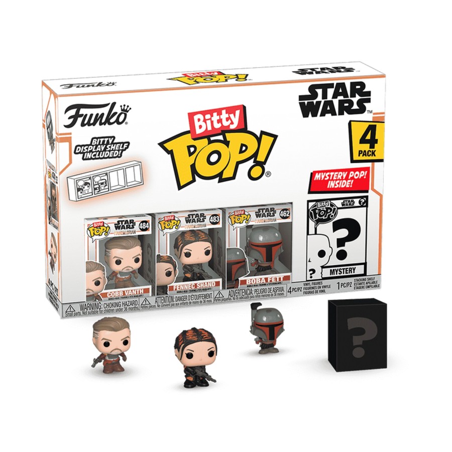 Figuren Funko | The Mandalorian - Bitty Pop 4 Pack 2.5Cm - Marshal