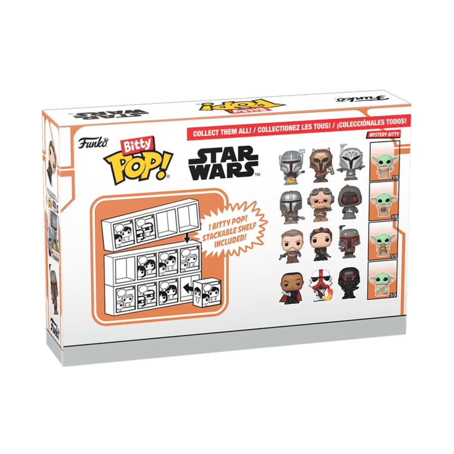 Figuren Funko | The Mandalorian - Bitty Pop 4 Pack 2.5Cm - Marshal