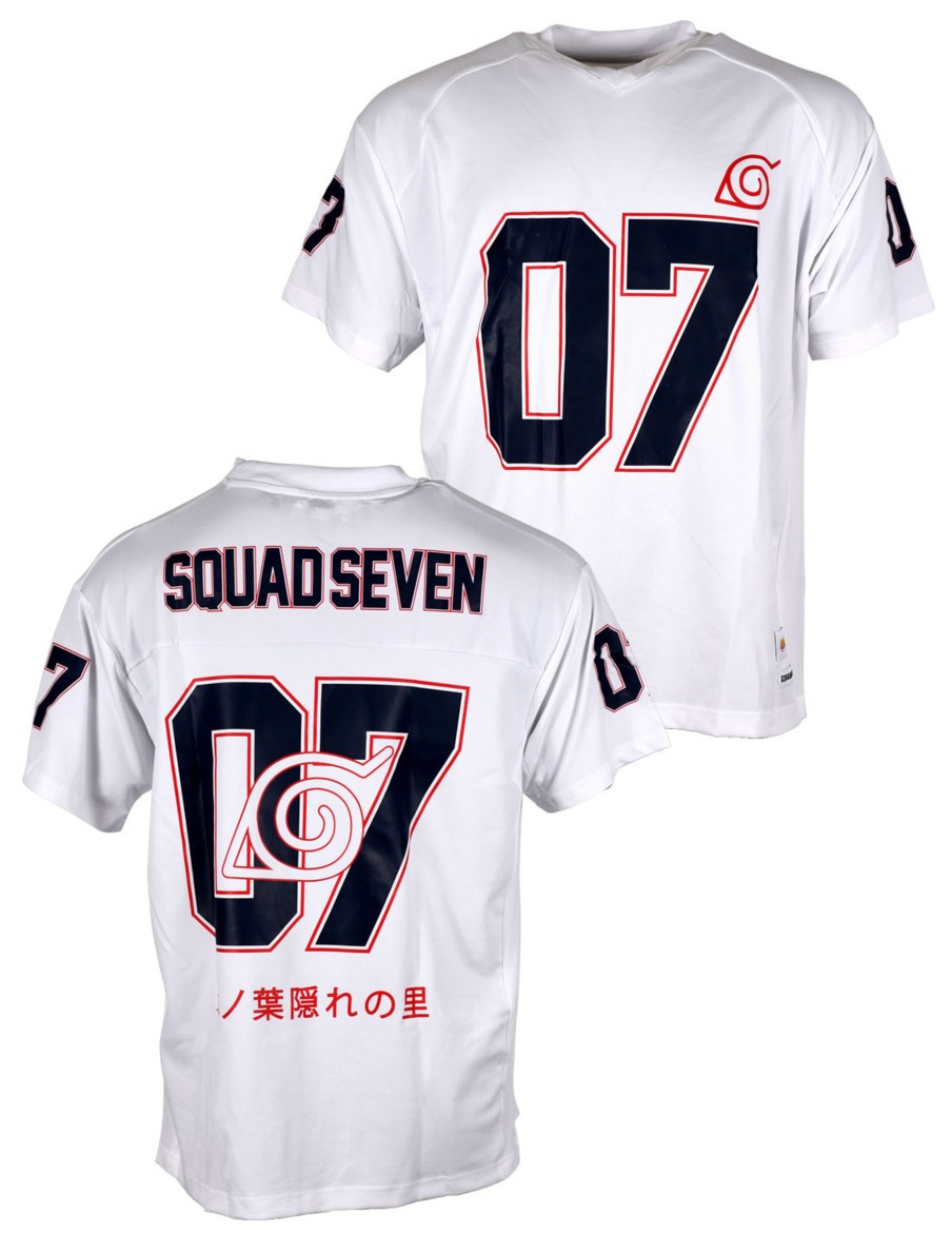 Kleding Cotton Division | Naruto - Squad Seven - T-Shirt Sports Us Replica Unisex (S)