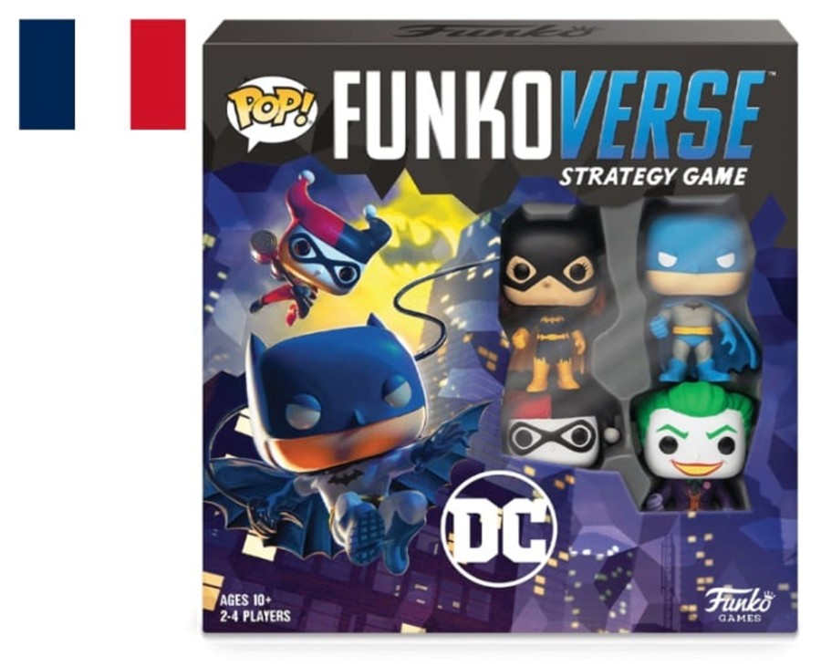 Spelletjes Funko | Dc Comics - Funkoverse 100 4-Pack - Base Set 'French'