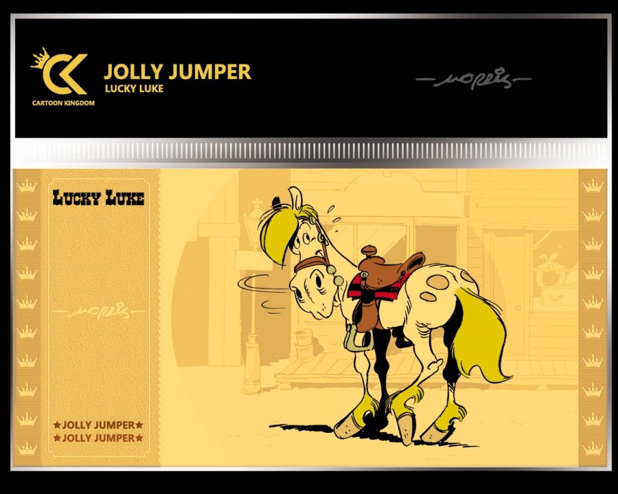 Decoratie Cartoon Kingdom | Lucky Luke - Jolly Jumper - Golden Ticket