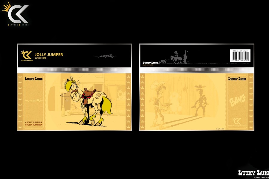 Decoratie Cartoon Kingdom | Lucky Luke - Jolly Jumper - Golden Ticket