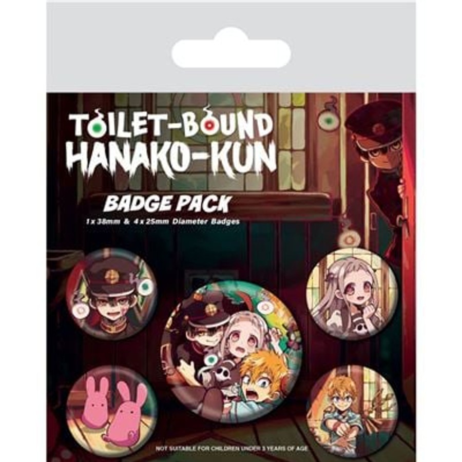 Accessoires Pyramid | Toilet Bound Hanako-Kun - Characters - Pack 5 Badges