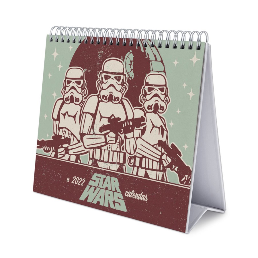 Kantoor ShopForGeek | Star Wars - Desk Calendar 2022 '17X20Cm'