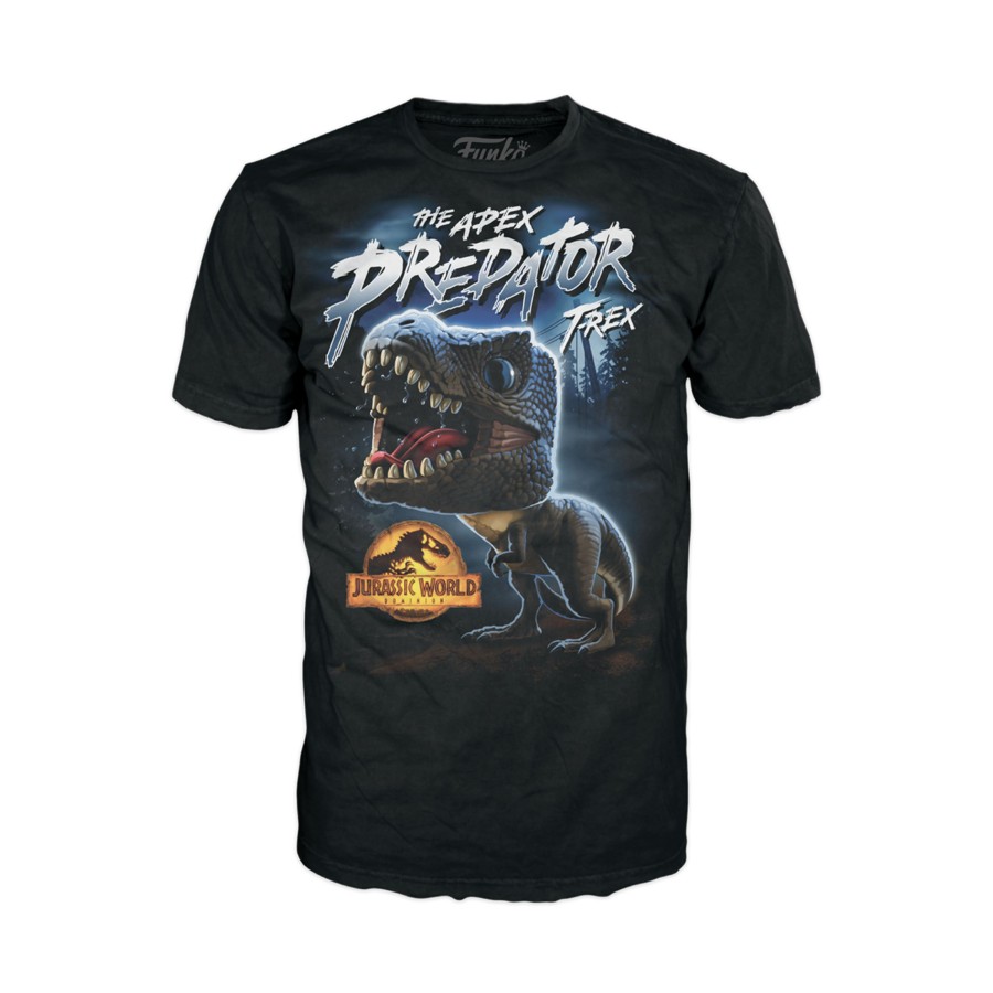 Figuren Funko Tees | Jurassic World - Pocket Pop - Trex + Tee (8-9 Years)