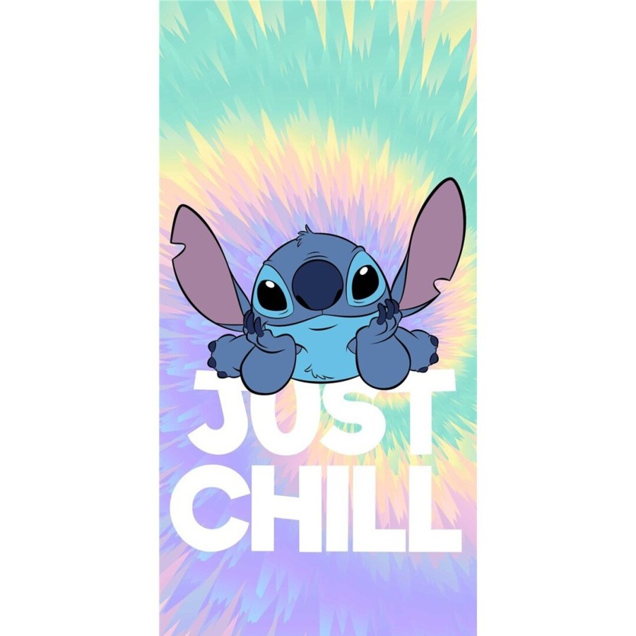 Decoratie AyMax | Lilo & Stitch - Just Chill - Beach Towel 100% Cotton - 90X170Cm