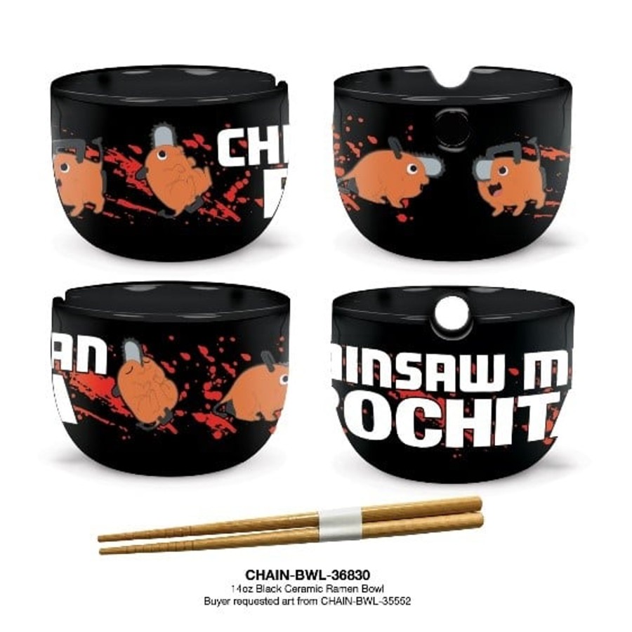 Keuken Just Funky | Chainsaw Man - Ramen Bowl With Chopstick 414Ml - Pochita