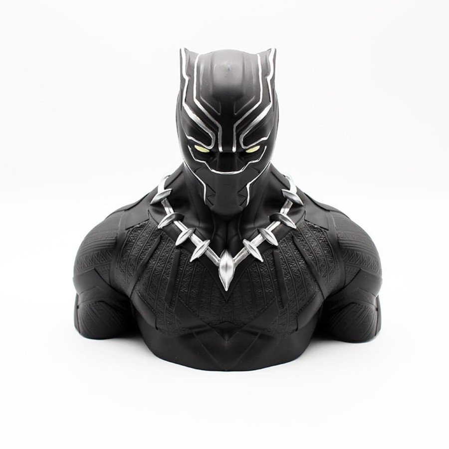 Decoratie Semic | Marvel - Money Box Blister Box - Black Panther Waka Deluxe Bust 20 Cm