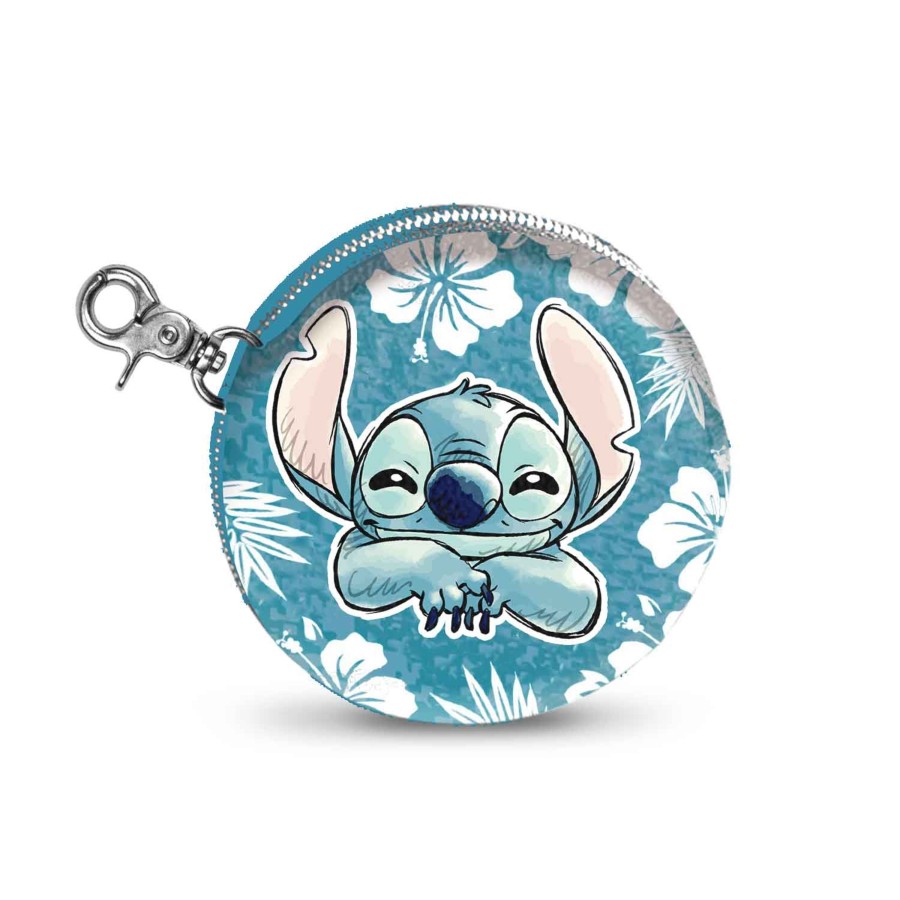 Accessoires Karactermania | Stitch - Azul - Cookie Casual Coin Purse '8,7X2,3Cm'