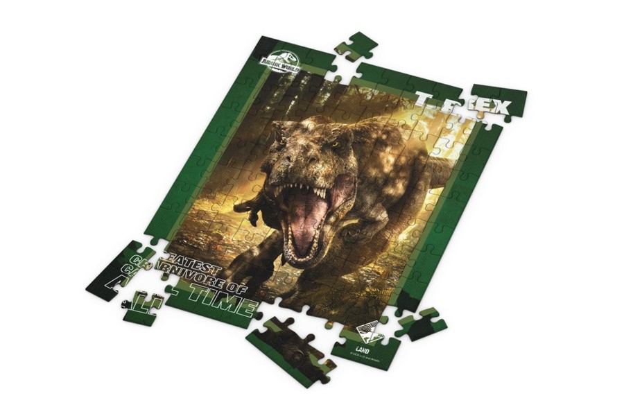 Spelletjes SD Toys | Jurassic World - T-Rex Poster - Puzzle 3D Effect 100P