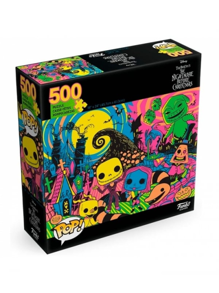 Spelletjes Funko | Disney - Nightmare Before Christmas "Blacklight" - Pop Puzzles