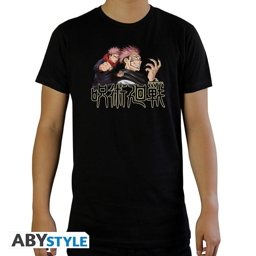 Kleding ABYstyle | Jujutsu Kaisen - Itadori & Sukuna - Men'S T-Shirt - (Xs)