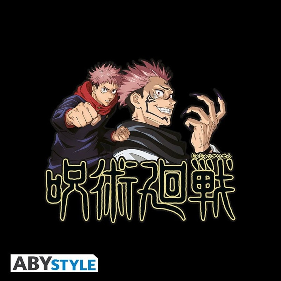 Kleding ABYstyle | Jujutsu Kaisen - Itadori & Sukuna - Men'S T-Shirt - (Xs)