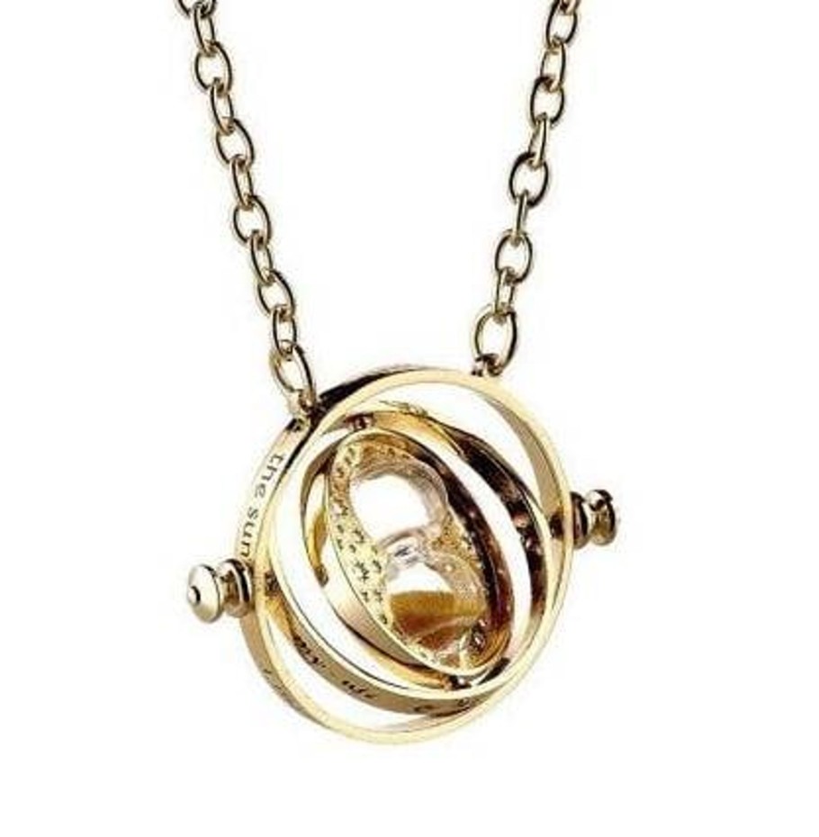 Accessoires Carat | Harry Potter - Gold Plated Necklace - Time Turner