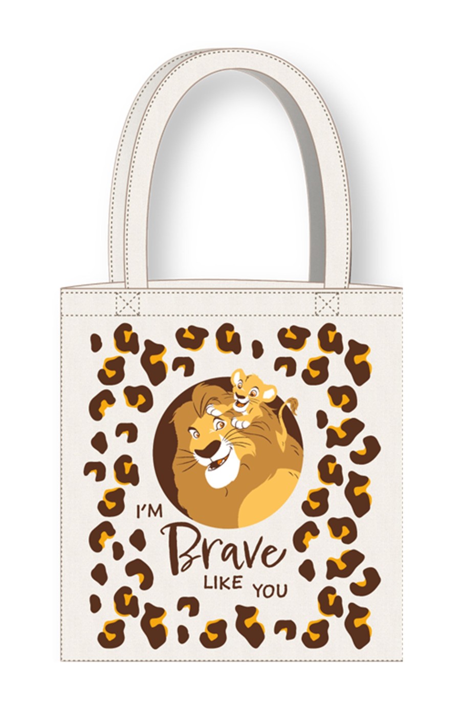 Accessoires Cerda | Disney - Roi Lion - Mufasa & Simba - Tote Bag 36X39Cm