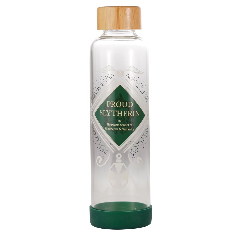 Keuken HMB | Harry Potter - Proud Slytherin - Water Bottle Glass 500Ml