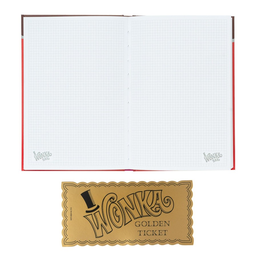 Kantoor Grupo Erik | Willy Wonka - Notebook + Bookmark - Size A5