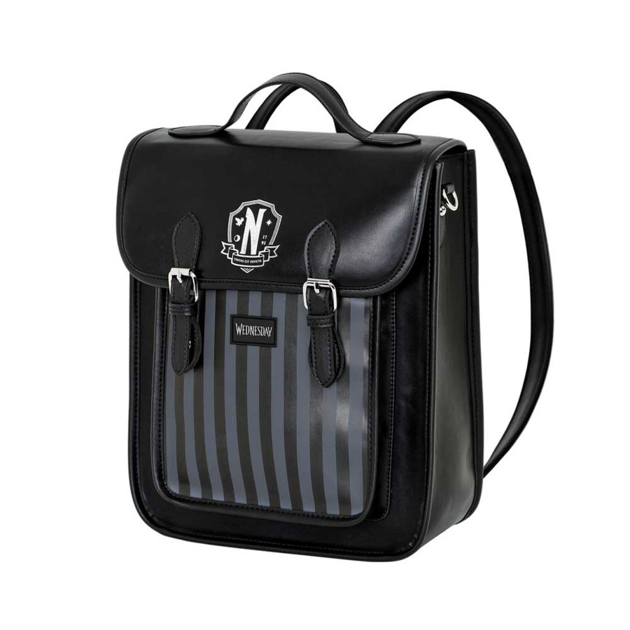 Accessoires Karactermania | Wednesday - Nevermore - Convertible Retro Backpack