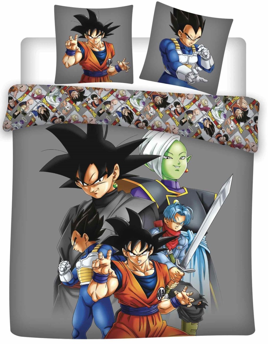 Decoratie AyMax | Dragon Ball - Duvet Cover 240X220Cm - '100% Coton'