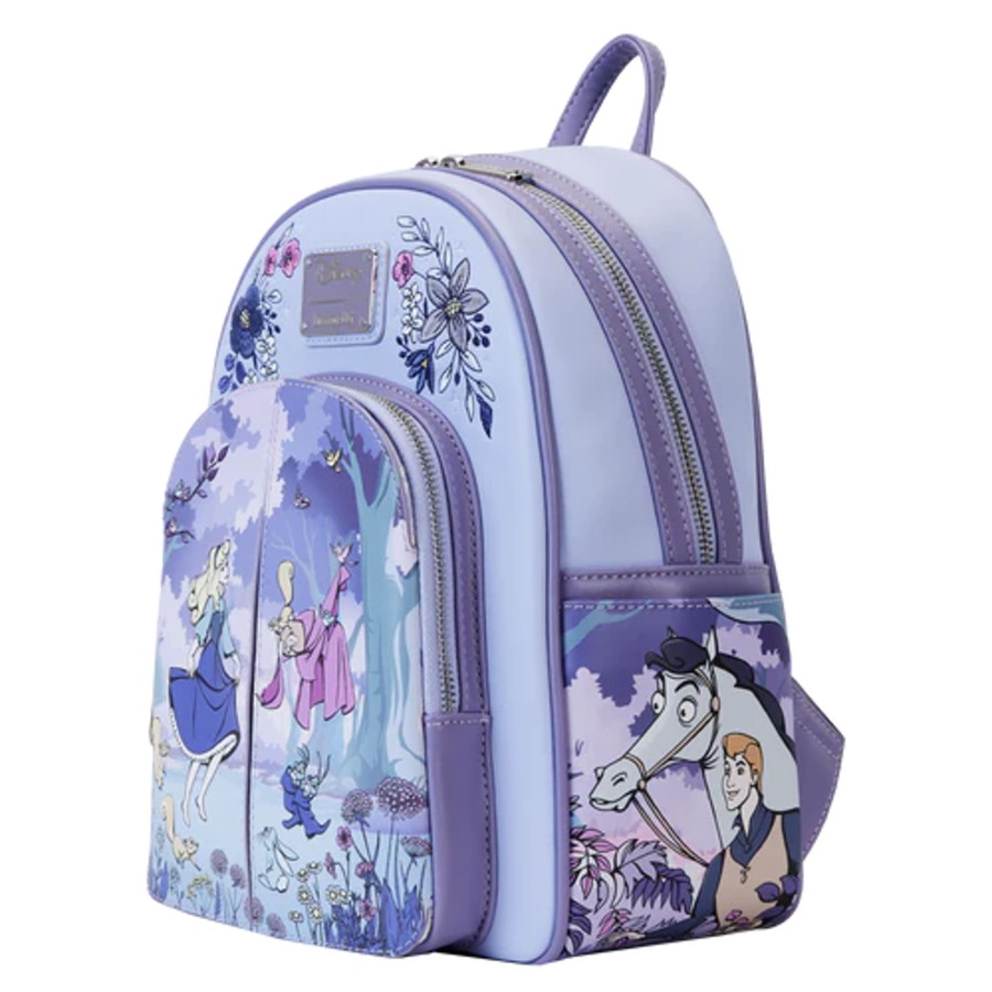 Accessoires Loungefly | Disney - Sleeping Beauty 65Th Anniv. - Mini Backpack Loungefly