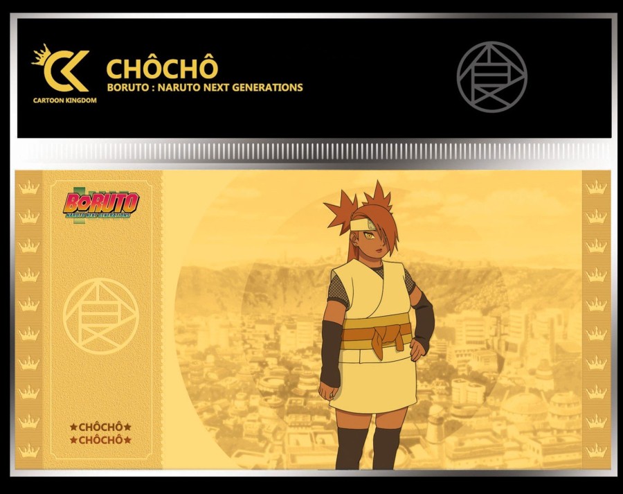 Decoratie Cartoon Kingdom | Boruto - Chocho - Golden Ticket