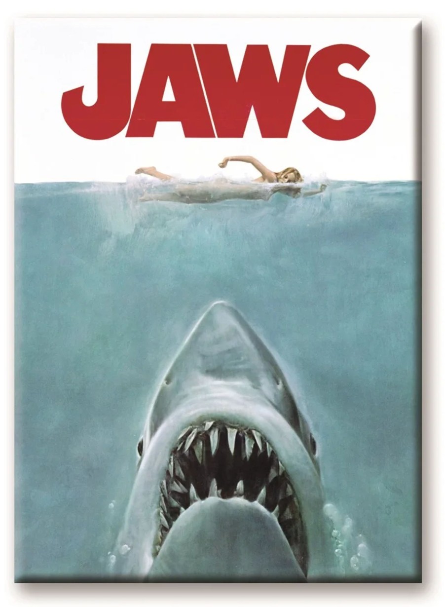 Keuken Aquarius | Jaws - Poster - Magnet 6.3X8.9Cm