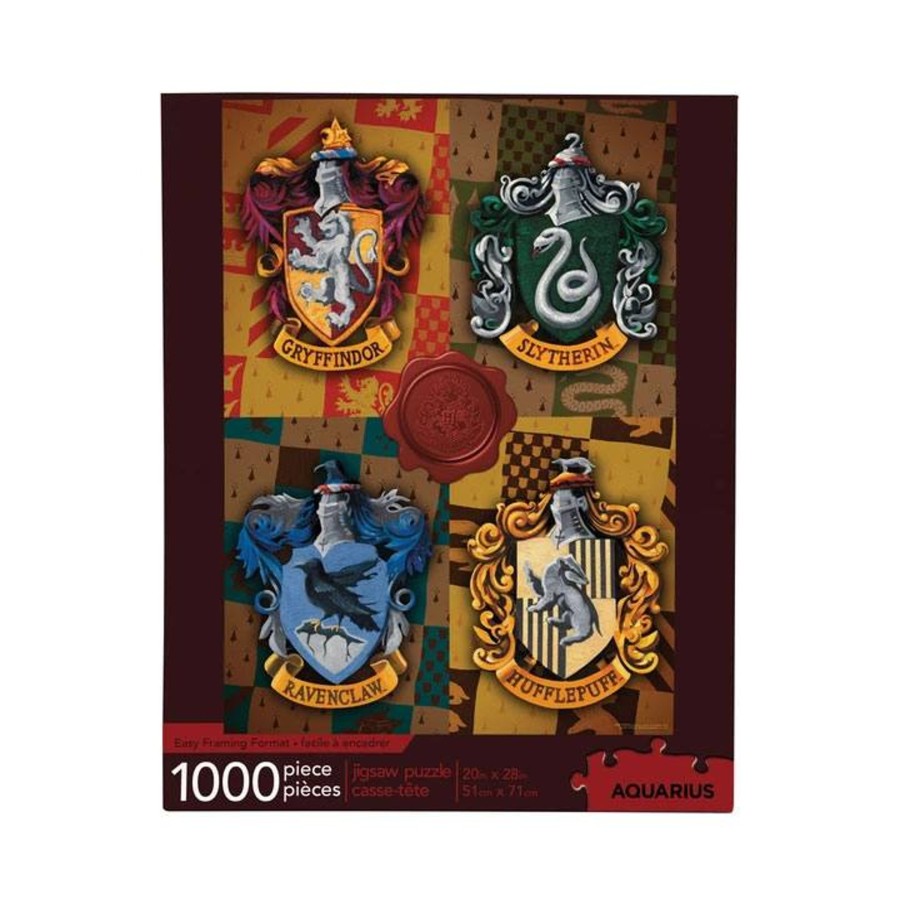 Spelletjes Aquarius | Harry Potter - Crests - Puzzle 1000P