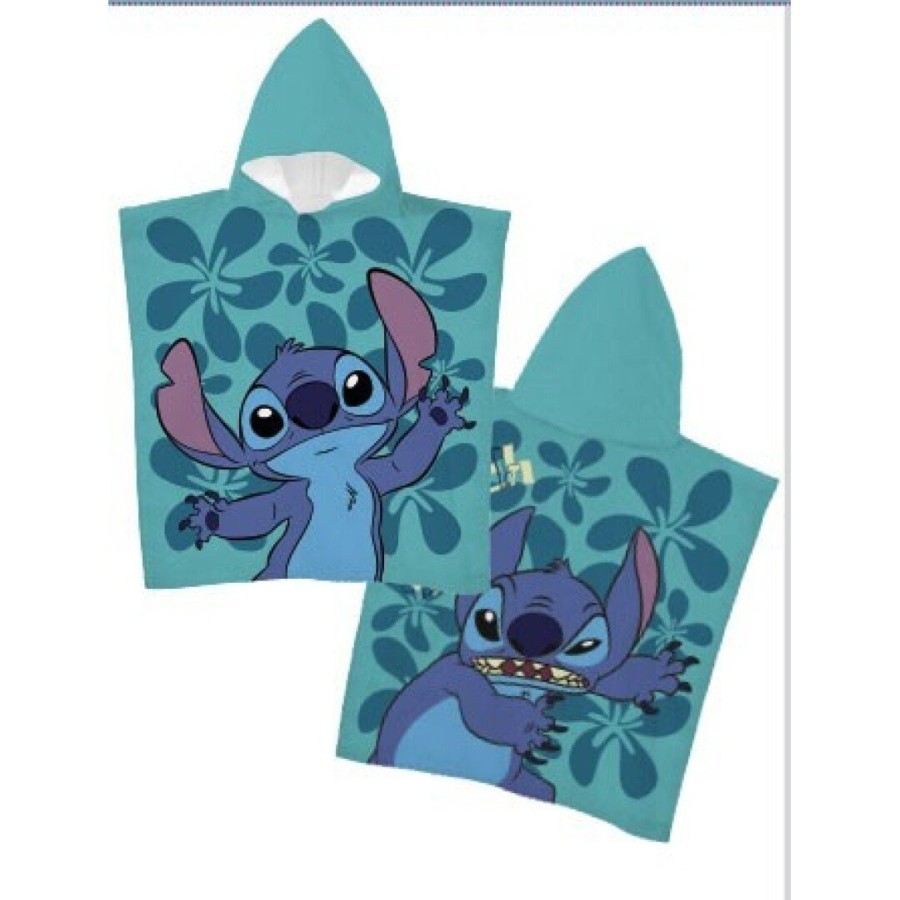 Kleding AyMax | Lilo & Stitch - Stitch - Kid Poncho 100% Polyester 55X110Cm