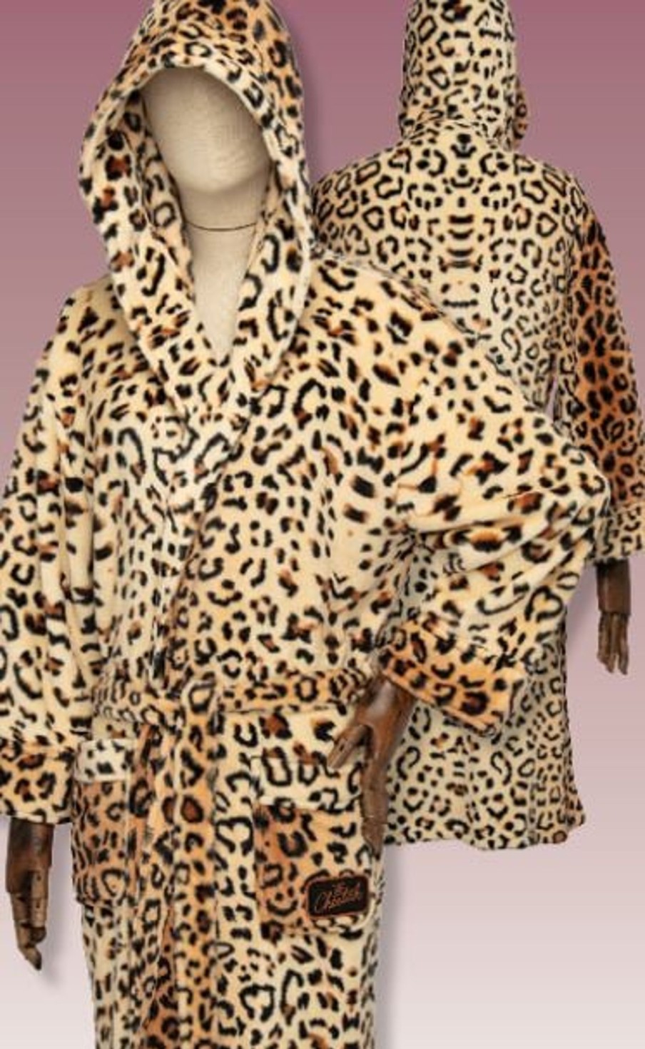 Kleding Groovy | Dc Comics - Wonder Woman Cheetah - Fleece Bathrobe